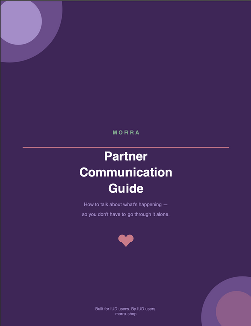 Morra Partner Communication Guide
